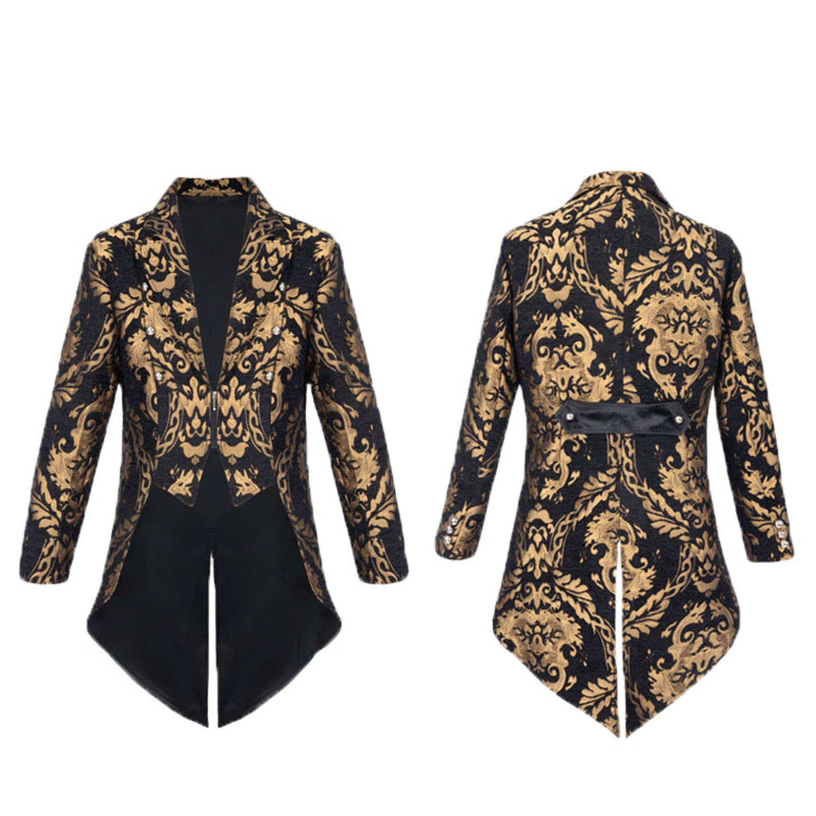 Men'S Medieval Formal Wear - Middeleeuwse herenfrac Steampunk vintage pak Gotisch