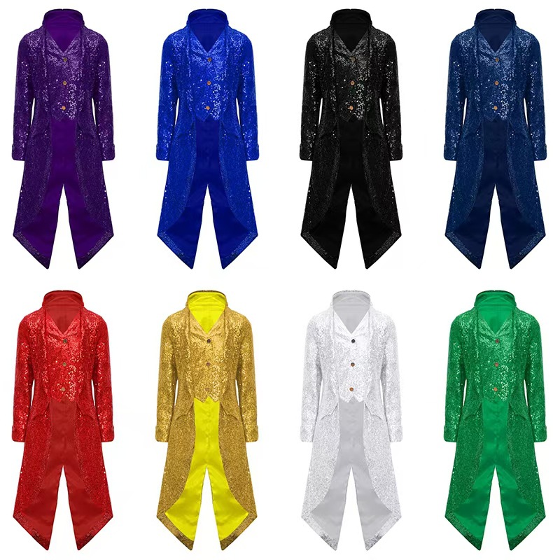 Men'S Medieval Formal Wear - 2022 Lente/herfst Nieuwe Middeleeuwse Retro Punk