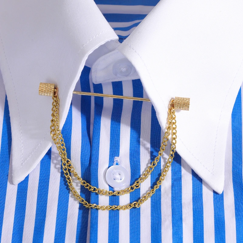 Collar Stay Metal - Kraag Blijft Pin Eenvoudig Heren Zakelijk