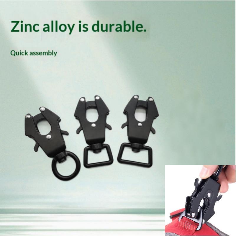 Collar Stay Metal - Hondenriemgesp Hondenriemhalsband Verbindende draaibare kikkerclip Snelle
