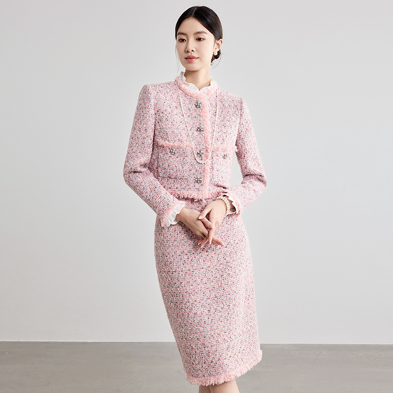 Wollen tweed pak in kleine, ge - Wool Suit Jacket recensie en prijs