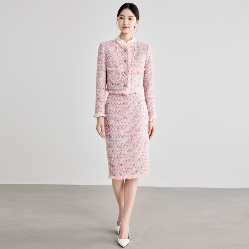 Wollen tweed pak in kleine, ge - Wool Suit Jacket recensie en prijs