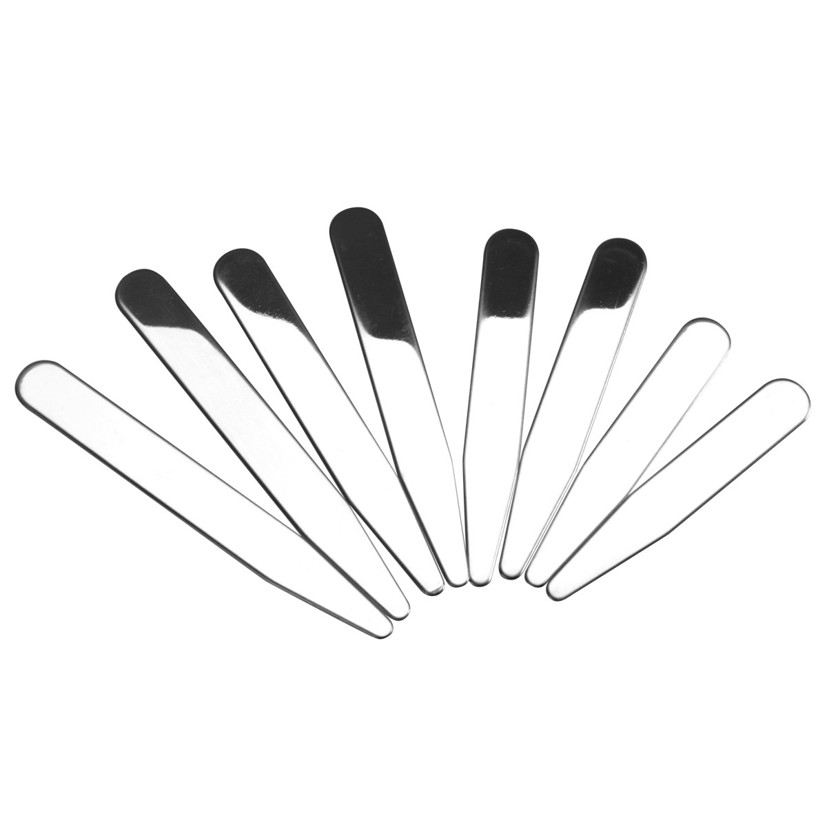 8 stuks Premium Kraagsteunen v - Collar Stay Metal recensie en prijs