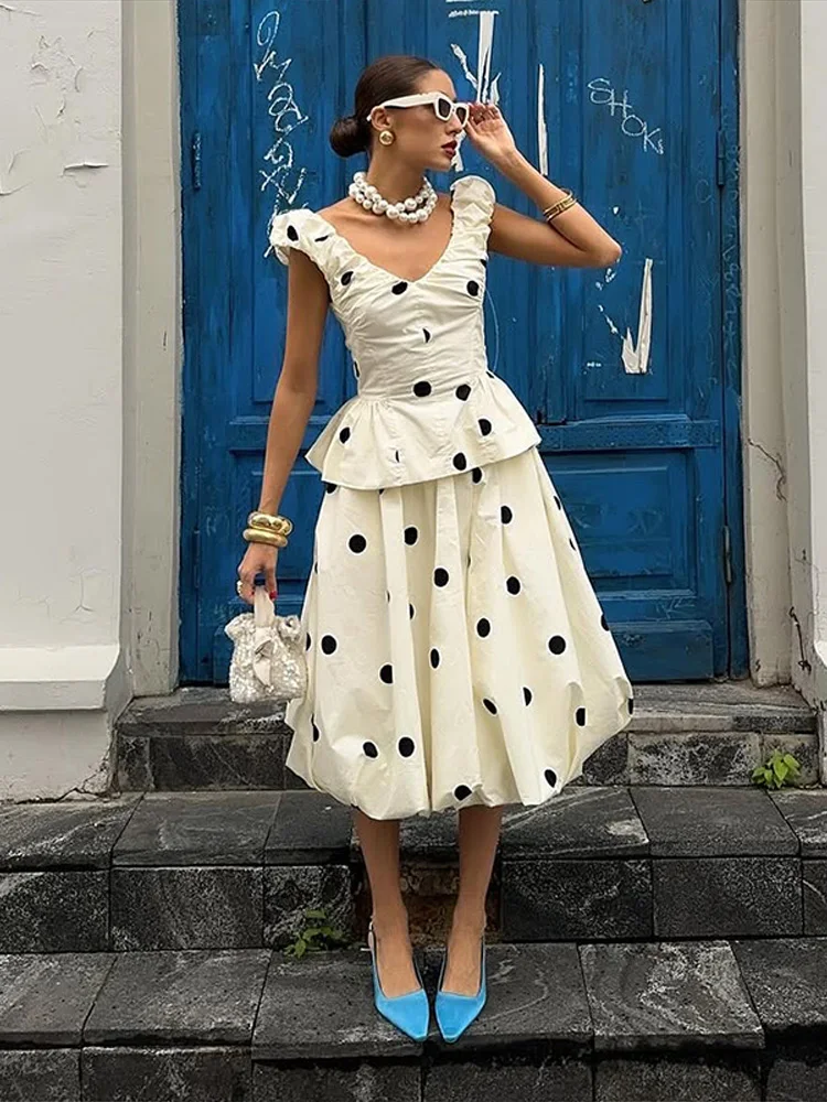 Elegante Polka Dot Dames Vest  - Men'S Formal Beach Wear recensie en prijs