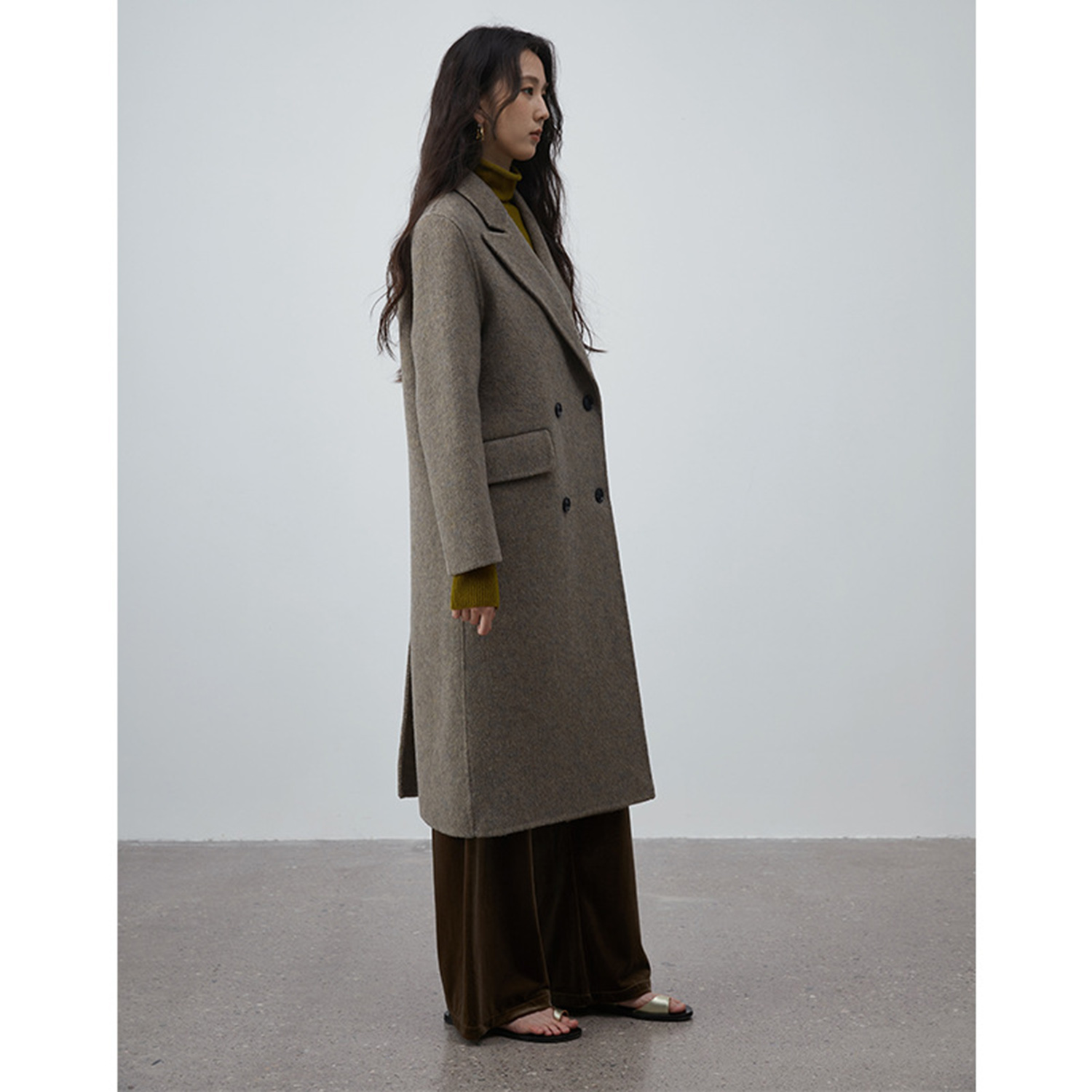 Allingentle damespak lange bla - Wool Suit Jacket recensie en prijs