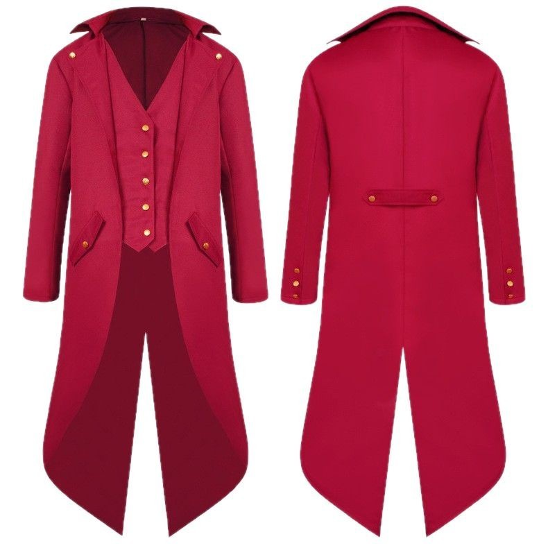 Dames vintage kreukvrije lange - Men'S Medieval Formal Wear recensie en prijs