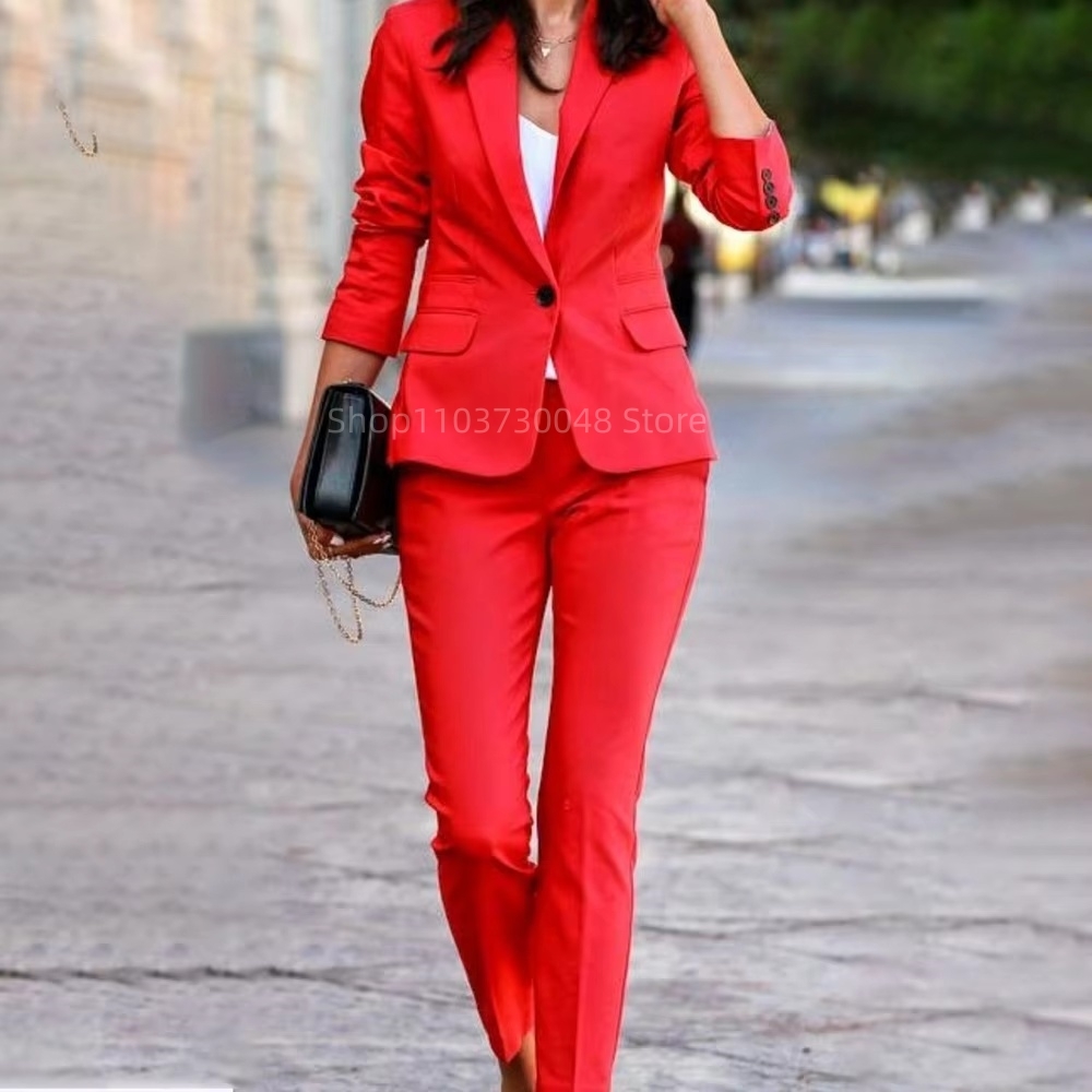 Mode Kantoor Dames Blazer en B - Wool Suit Jacket recensie en prijs